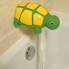 The sleek design includes an adjustable strap that fits snugly on most tub spouts, and a tail that's also a handy hook, so moby can hang around when bathtime's done. 8 Best Bath Spout Covers 2018 Faucet And Spout Covers