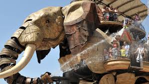 The accommodation has parquetry floors. Giant Mechanical Animals Stalk French Theme Park Cnn Travel