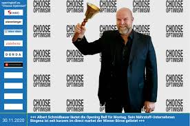Aktuelle themen aus wirtschaft und politik, besondere leistungen der. Albert Schmidbauer Lautet Die Opening Bell Fur Montag Chooseoptimism Boerse Social Com