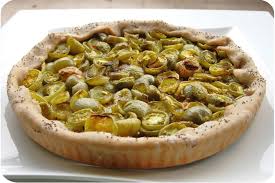 Tarte Aux Tomates Vertes Cuisine Et Dependances Tomates Vertes Tarte Tomate Recettes De Cuisine