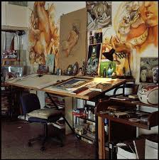 31 Brilliant Art Studio Design Ideas For Small Spaces Homefulies Art Studio Room Art Studio Space Art Studio Design