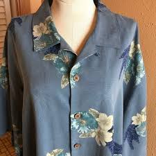 Tommy Bahama Mens Hawaiian Shirt L Authentic