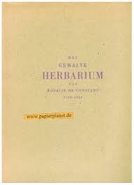 3) herbarium gliederung zum ausdrucken. Rosalie Stichwort Gefunden Bei Antikbuch24