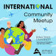 International Community Meetup event in Ames, IA