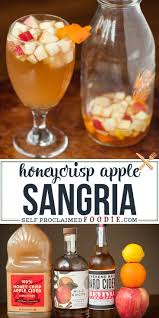 Sangria Recipe Fall Cocktails Recipes Alcohol Drink Recipes Boozy Drinks