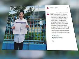 We did not find results for: Da I Farhan Buat Laporan Polis Saman Netizen