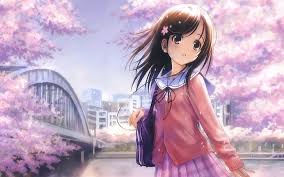 Otae has brown eyes and brown hair that she tied in a ponytail. Hd Wallpaper Anime Brown Eyes Goto P Anime Other Hd Art Girl Cute Brown Hair Wallpaper Flare