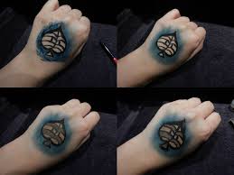 Maybe you would like to learn more about one of these? All Gain No Pain Simple Fake Tattoos With Standard Make Up All Your Base Online