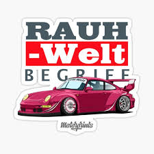 Reach a global audience by publishing your stickers through sticker.ly. Rwb 993 Gray Sticker By Motorprints Redbubble