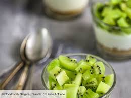 Cheesecake En Verrine Au Kiwi Recettes Recette En 2021 Recette Alimentation Cuisine Actuelle