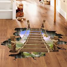 Mysterious 3d Removable Home Floor Wall Stickers Decal Art Vinyl Room Decor Diy Wall Stickers Home Decor Kid Room Decor Floor Stickers