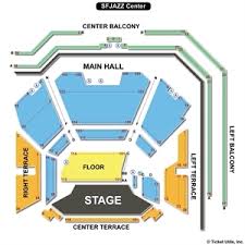 56 Factual Sfjazz Center Seating Chart