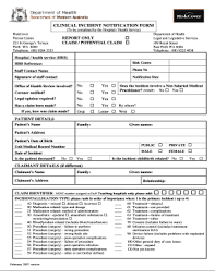 Compass health provides comprehensive behavioral health services across northwest washington. Fillable Online Health Wa Gov Clinical Incident Notification Form Department Of Health Health Wa Gov Fax Email Print Pdffiller