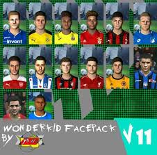 Eugenio pizzuto puga (born 13 may 2002) is a mexican professional footballer of italian descent who. Wonderkid Facepack V 11 Pes 2017 Patch Pes New Patch Pro Evolution Soccer
