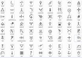Great Alchemy Symbol Chart Shared From The Smart Witch Alchemic Symbols Alchemy Symbols Symbols And Meanings