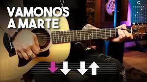 Quiero a marte ir a vivir solo por ti, llévame a marte, podré decir que estuve allí, a marte podré ir a soñar que te tuve, ¿un extra terrestre? Vamonos A Marte Kevin Kaarl Guitarra Tutorial Acordes Christianvib Youtube