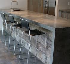 Concrete kitchen countertops are unconventional but add gorgeous industrial style to a kitchen. Inspiration Kitchen Concrete Countertop Ideas Interior Design Ideas Home Decorating Ins Concrete Kitchen Outdoor Kitchen Countertops Outdoor Kitchen Design