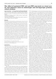.institute of ophthalmic sciences is an educational institution set up under the auspices of the tun hussein onn national eye hospital (thoneh) institute of ophthalmic sciences is an educational institution set up under the auspices of the tun hussein onn national eye hospital (thoneh) in. Pdf The Effect Of Sustained Vdu And Non Vdu Nearwork On Visual Acuity And Refractive Error In Emmetropic Primary Schoolchildren