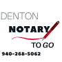 Denton Notary to GO from www.mapquest.com