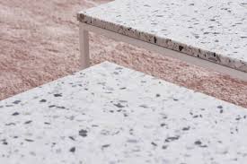 The geometric shape is accented with our hand applied specialty ebony finish with copper tipping. Como Coffee Table Terrazzo Designed By Glismand Rudiger