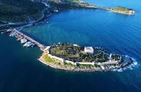 Guvercinada Kalesi Kusadasi Aydin Turkiye Fotograf Manzara