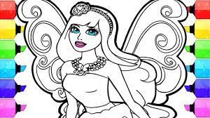Our best drawing games include and 385 more. Barbie Coloring Pages How To Draw And Color Fairy Barbie Coloring Book For Kids Youtube