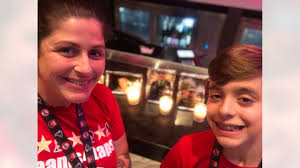 TAPS Fallen Hero families commemorate their experience with Falcons