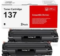 137 Black Toner Cartridge Compatible for Canon Cartridge 137 CGR-137 CRG137  imageCLASS D570 MF242dw MF232w MF236n MF244dw MF247dw MF227dw MF220 MF230  ...