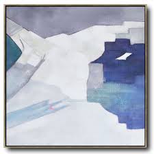 Extra large abstract wall art. Extra Large Painting Oversized Contemporary Art Large Abstract Wall Art Blue White Grey Etc