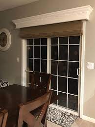 Applying window treatment basics and making accommodations for the door's functional purpose are keys to success. Pin By Karen Leary On Patio Doors Sliding Glass Door Window Sliding Glass Door Window Treatments Sliding Door Window Treatments