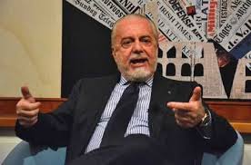 Director antonello matarazzo, producer aurelio de laurentiis and director bruno di marino with the hag award for latta e caffe at the collateral. Cristiano Ronaldo A Waste Of Money Napoli President Aurelio De Laurentiis Sports Nigeria