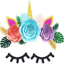 Hd to 4k quality free download no attribution required. Large Unicorn Birthday Party Backdrop Decorations Rainbow Unicorn Flower Background With Giant Horn Ears Eyelashes And Tropical Leaves For Baby Shower Bridal Shower And Kids Wall Decal Amazon In Toys Games
