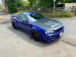 Find nissan skyline r34 in canada | visit kijiji classifieds to buy, sell, or trade almost anything! Nissan Skyline Blue R34 Used Search For Your Used Car On The Parking