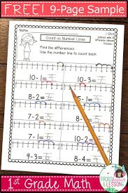 Free First Grade Math Practice Worksheets Math Subtraction Math Practice Worksheets 1st Grade Math