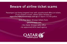Qatar Airways Urges Caution Against Fraudulent Offers