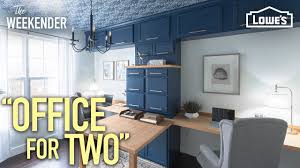 Learn how to create a functional home office space that works for two. The Weekender Office For Two Season 4 Episode 4 Youtube