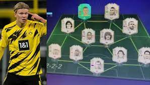 On the other hand, the norwegian should also be in the fut team of the year (toty) selection at the end of the. Erling Haaland S Fifa 21 Fut Team Revealed Boasts Icons Like Cantona Maradona Maldini
