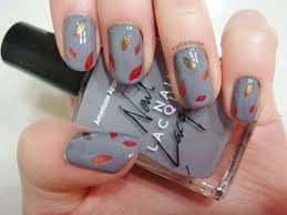 Pin By Deb Af On Pretty Nail Art Fall Nail Art Designs Fall Nail Designs Fall Leaves Nail Art