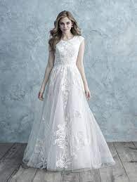 Dressilyme bridal dresses online, wedding dresses ball gown, amazing tulle sweetheart neckline see through a line wedding dresses with beaded lace appliques , find new designer wedding dresses, wedding dresses ball gown allure lace applique on cap sleeve wedding dress. Allure Bridals M621 Modest Wedding Dress A Closet Full Of Dresses