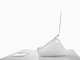 Often, a portable laptop stand comes with cooling fans which will keep your laptop from heating too much. Oripura Laptop Stand Technology Support Herman Miller