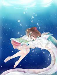 Spirited Away Chihiro Haku By Chiiteru A Viagem De Chihiro Filmes De Anime Anime Estetico