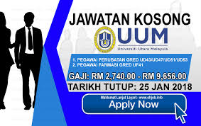 Official fb page for universiti utara malaysia see more of universiti utara malaysia (official fb) on facebook. Jawatan Kosong Kerajaan Swasta 2017 2018