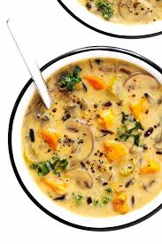 Soupe D Automne 15 Recettes Cremeuses Que La Saison Hygge Offre Recettes De Cuisine Soupe De Riz Soupe De Riz Sauvage