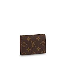 Get it as soon as tue, jun 29. Envelope Business Card Holder Monogram In Brown Small Leather Goods M63801 Louis Vuitton