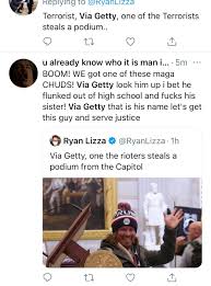 Confused Americans Think The Rioter S Name Who Stole Podium From Us Capitol Is Via Getty