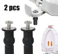 2pcs Toilet Seat Screws Hinges Expanding Rubber Top Universal Nut Cover Lid  Pan Fixing WC Blind Hole Bathroom Toilet Lid Replace - AliExpress 15