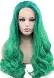 Black And Green Wig Lace Front Wig Manic Panic Electric Lizard Dark Green Wig With Bangs Highlight Hair Green Pink Blue And Green Hair Temporary Green Hair The Green Collection Hai With Images
