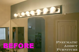 Bathroom Upgrade Part 1 Splitting The Vanity Light Pneumatic Addict