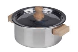 Home › saucepan with straining lid. Toy Estate Aluminium Saucepan With Lid And Wooden Handles Diam 10cm