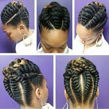 Scalp Twist Updo Natural Hair Updo Natural Hair Styles Flat Twist Hairstyles
